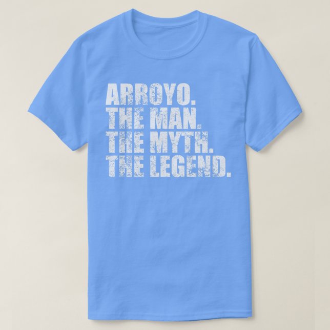 ArroyoArroyo Family name Arroyo last Name Arroyo S T-Shirt (Design Front)