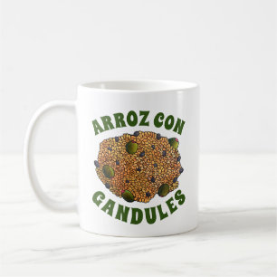 Arroz con Gandules Puerto Rican Food Rice Peas Coffee Mug