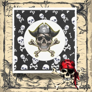 Arrr, Let’s Get Ready for a Pirate Party Napkin