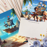 Arrr-thank-ye! Pirate Paradise Island Birthday