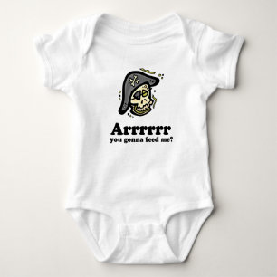 Arrr you gonna feed me? T-shirt Baby Bodysuit