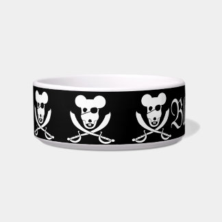 Arrrr it's the mousie roger! customisable bowl