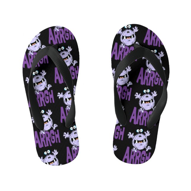 Arrrrghh!!!! Kid's Jandals (Footbed)