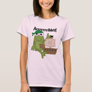 Arrrrrrribbit Frog Pirate Tshirts and Gifts