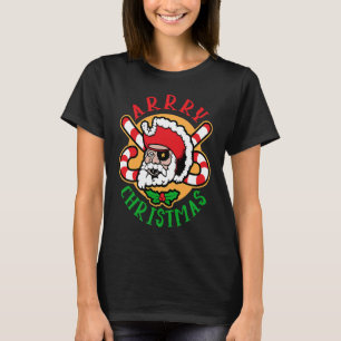 Arrry Christmas funny Christmas Santa Pirate T-Shirt