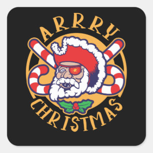 Arrry Christmas Square Sticker
