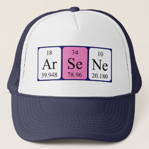 Arsène periodic table name hat