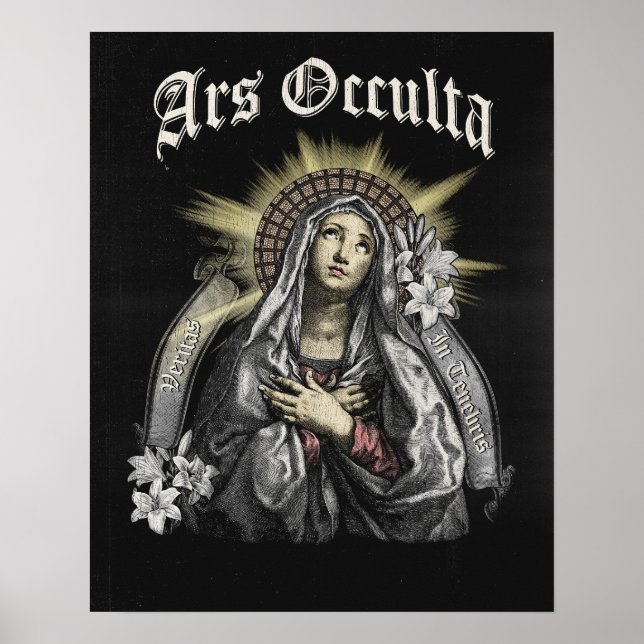 Ars Occulta - Gothic Design Poster (Front)