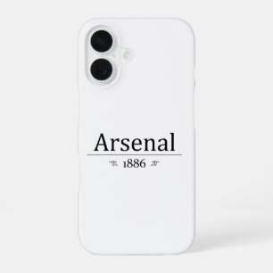 Arsenal 1886 iPhone 16 case