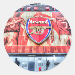Arsenal Emirates Stadium London Classic Round Sticker