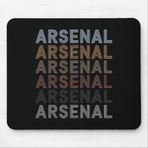 Arsenal Football Team Fan Gift Idea Mouse Pad