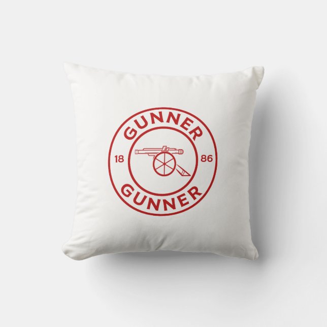 Arsenal gunner cushion (Front)