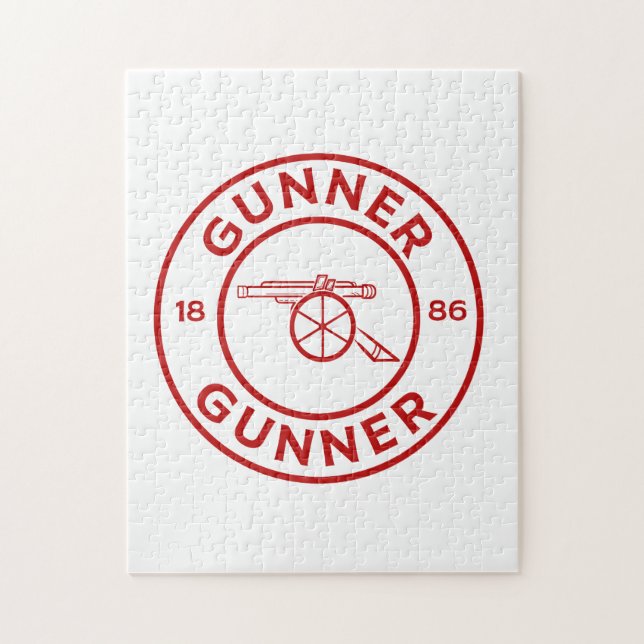 Arsenal gunner jigsaw puzzle (Vertical)