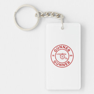 Arsenal gunner key ring