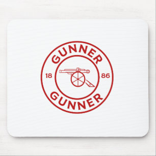 Arsenal gunner mouse pad