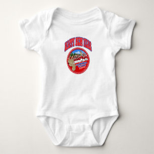 Arsenal Happy New Year. Baby Bodysuit