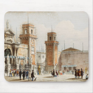Arsenal of Venezia by Lorenzo Kirchmayr Mouse Pad
