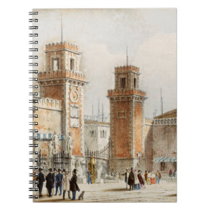Arsenal of Venezia by Lorenzo Kirchmayr Notebook