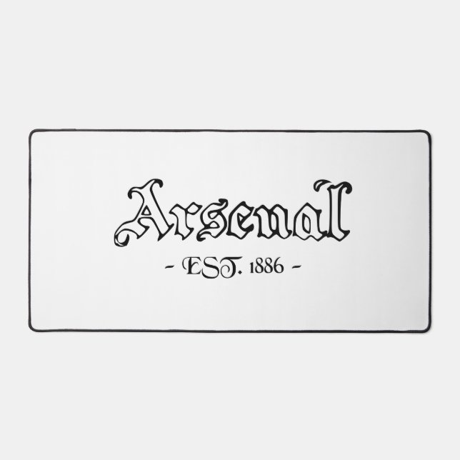 Arsenal Retro Desk Mat (Front)