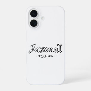 Arsenal Retro iPhone 16 Case