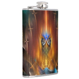 Arsencia Golden Goddess Razor Cut 8oz Vinyl Flask