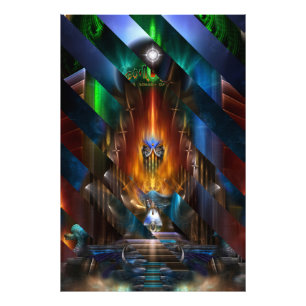 Arsencia Golden Goddess Razor Cut Photo Print