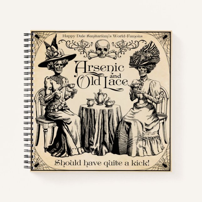 Arsenic and Old Lace Notebook (Front)