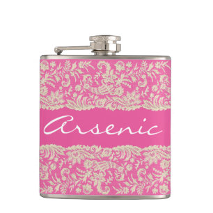 Arsenic and Old Lace Personalise Hip Flask