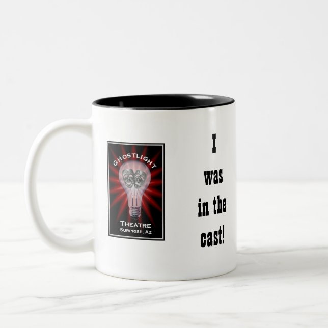 Arsenic and Old Lace Two-Tone Coffee Mug (Left)