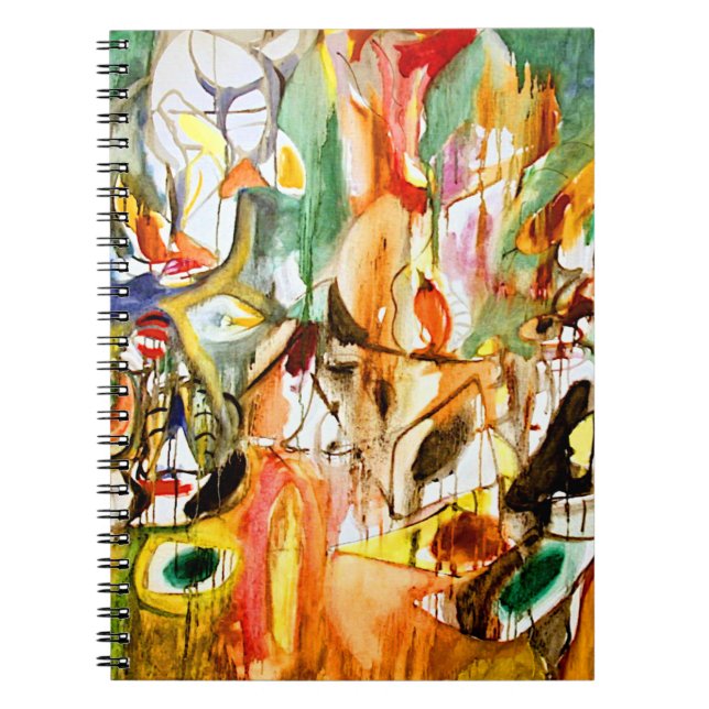 Arshile Gorky One Year the Milkweed Notebook (Front)
