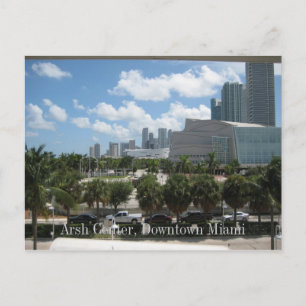 Arsht Center, Downtown Miami Post Card