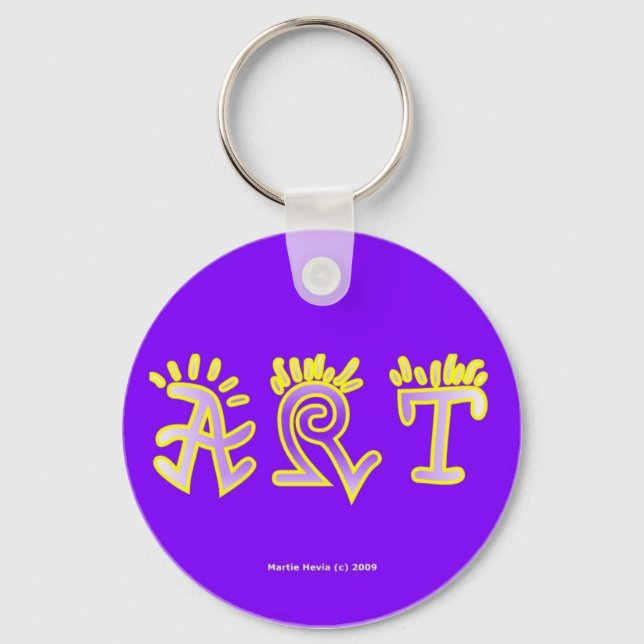 Art (4b) Keychain (Front)