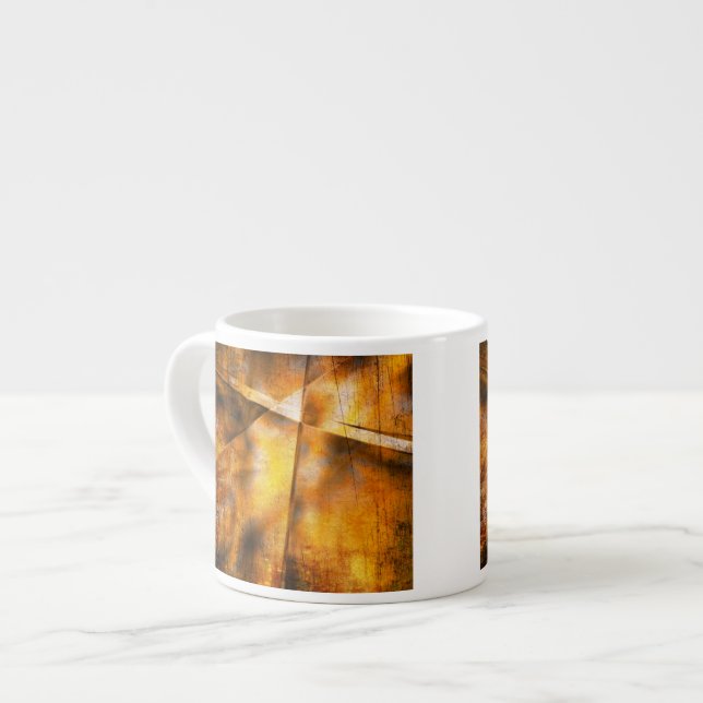 art abstract colourful background espresso cup (Front Left)