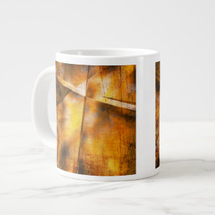art abstract colourful background large coffee mug