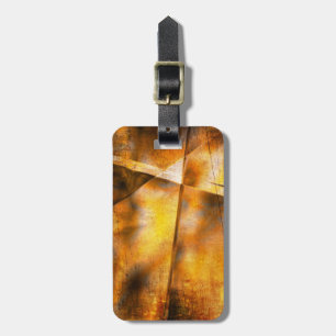 art abstract colourful background luggage tag