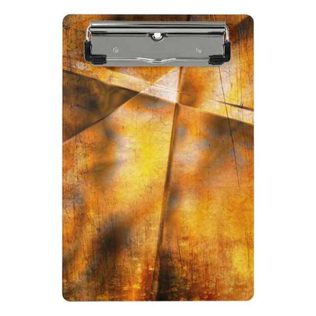 art abstract colourful background mini clipboard (Front)