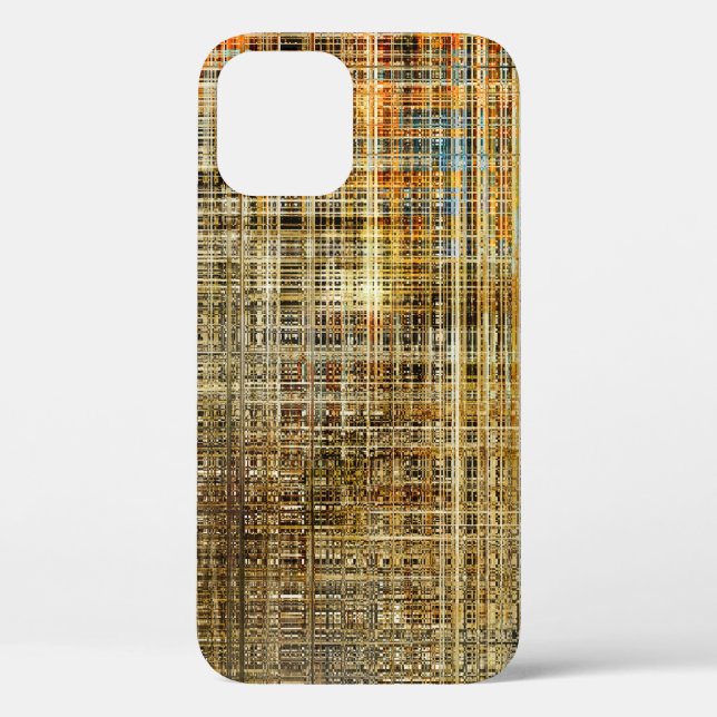 Art abstract colourful geometric intersection back Case-Mate iPhone case (Back)