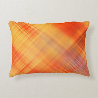 art abstract geometric diagonal lines pattern, blu decorative cushion