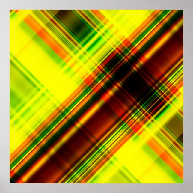 art abstract geometric diagonal pattern background poster (Front)