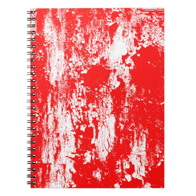 Art abstract grunge illustration ink brush effect  notebook (Front)