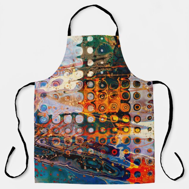 art abstract grunge texture backgroundart, texture apron (Front)