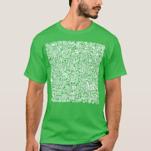 Art Abstract Haring Inspired 6 T-Shirt