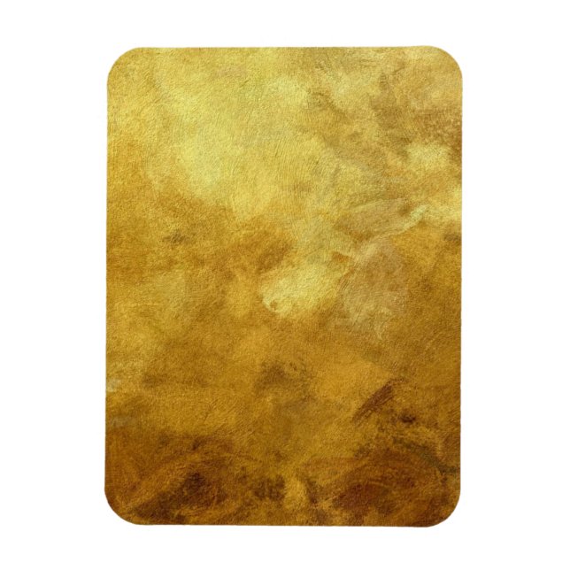 art abstract painted background in golden colour magnet (Vertical)