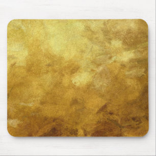 art abstract painted background in golden colour mouse pad
