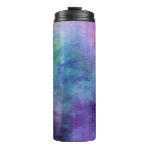art abstract watercolor background on paper 2 2 thermal tumbler