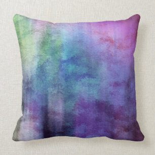 art abstract watercolor background on paper 2 cushion