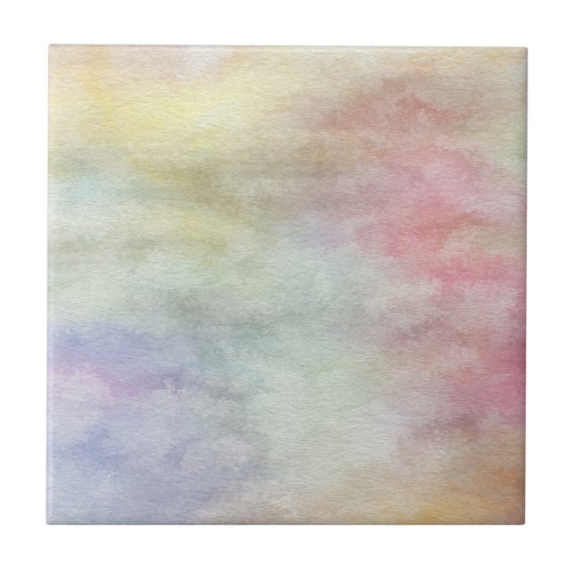art abstract watercolor background on paper 3 tile (Front)