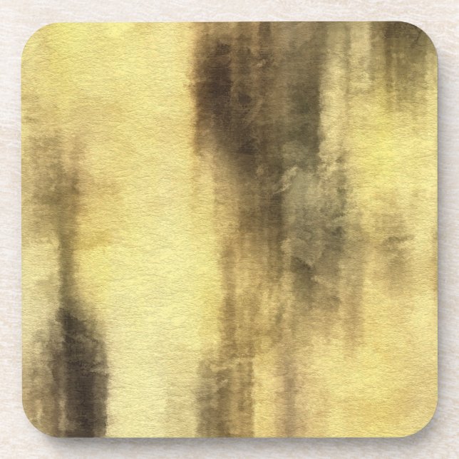 art abstract watercolor background on paper 4 coaster (Front)