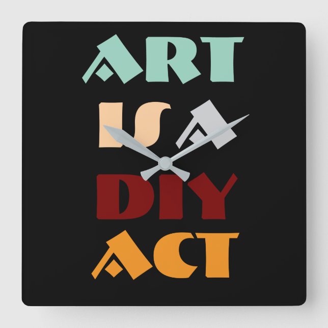 Art Act Wall Clock (Front)