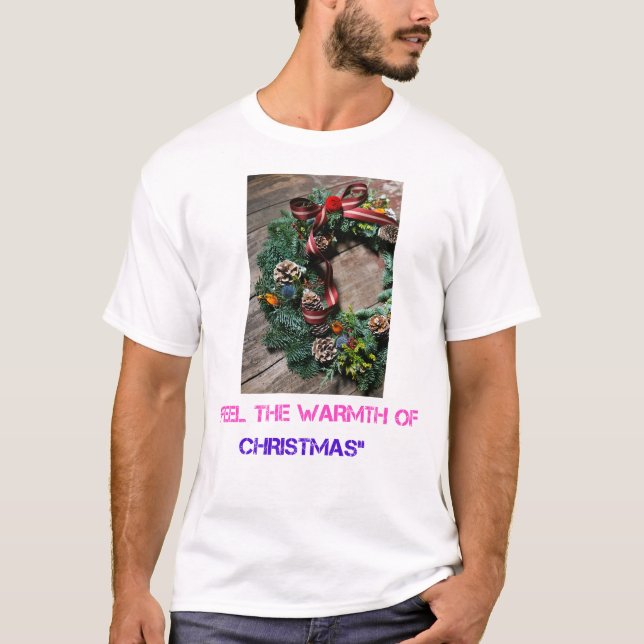 Art and design for christmas program t-shirts  (Front)